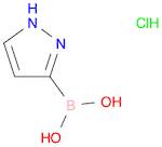 Boronic acid, B-1H-pyrazol-3-yl-, hydrochloride (1:1)
