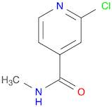4-Pyridinecarboxamide, 2-chloro-N-methyl-