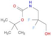 Carbamic acid, N-(2,2-difluoro-3-hydroxypropyl)-, 1,1-dimethylethyl ester