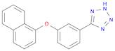 2H-Tetrazole, 5-[3-(1-naphthalenyloxy)phenyl]-