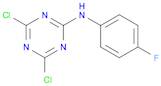 1,3,5-Triazin-2-amine, 4,6-dichloro-N-(4-fluorophenyl)-