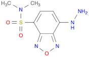 2,1,3-Benzoxadiazole-4-sulfonamide, 7-hydrazinyl-N,N-dimethyl-