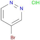 Pyridazine, 4-bromo-, hydrochloride (1:1)