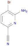 2-Pyridinecarbonitrile, 6-amino-5-bromo-