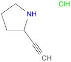 Pyrrolidine, 2-ethynyl-, hydrochloride (1:1)