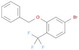 Benzene, 4-bromo-2-(phenylmethoxy)-1-(trifluoromethyl)-