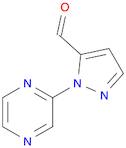 1H-Pyrazole-5-carboxaldehyde, 1-(2-pyrazinyl)-