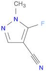 1H-Pyrazole-4-carbonitrile, 5-fluoro-1-methyl-