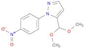 1H-Pyrazole, 5-(dimethoxymethyl)-1-(4-nitrophenyl)-