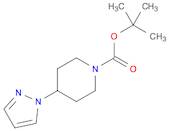 1-Piperidinecarboxylic acid, 4-(1H-pyrazol-1-yl)-, 1,1-dimethylethyl ester