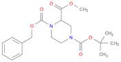 1,2,4-Piperazinetricarboxylic acid, 4-(1,1-dimethylethyl) 2-methyl 1-(phenylmethyl) ester