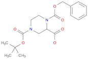 1,2,4-Piperazinetricarboxylic acid, 4-(1,1-dimethylethyl) 1-(phenylmethyl) ester