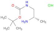 Carbamic acid, N-[(2S)-2-aminopropyl]-, 1,1-dimethylethyl ester, hydrochloride (1:1)