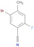 Benzonitrile, 5-bromo-2-fluoro-4-methyl-