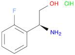 Benzeneethanol, β-amino-2-fluoro-, hydrochloride (1:1), (βS)-