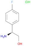 Benzeneethanol, β-amino-4-fluoro-, hydrochloride (1:1), (βS)-