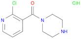 Methanone, (2-chloro-3-pyridinyl)-1-piperazinyl-, hydrochloride (1:1)