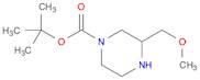 1-Piperazinecarboxylic acid, 3-(methoxymethyl)-, 1,1-dimethylethyl ester