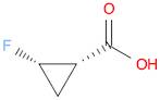 Cyclopropanecarboxylic acid, 2-fluoro-, (1S,2S)-
