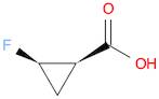 Cyclopropanecarboxylic acid, 2-fluoro-, (1R,2R)-