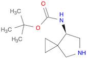 Carbamic acid, N-(7R)-5-azaspiro[2.4]hept-7-yl-, 1,1-dimethylethyl ester