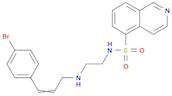 5-Isoquinolinesulfonamide, N-[2-[[3-(4-bromophenyl)-2-propen-1-yl]amino]ethyl]-