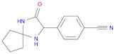 Benzonitrile, 4-(2-oxo-1,4-diazaspiro[4.4]non-3-yl)-