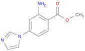 Benzoic acid, 2-amino-4-(1H-imidazol-1-yl)-, methyl ester