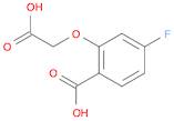 Benzoic acid, 2-(carboxymethoxy)-4-fluoro-