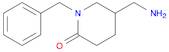 2-Piperidinone, 5-(aminomethyl)-1-(phenylmethyl)-