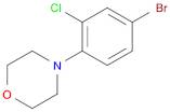 Morpholine, 4-(4-bromo-2-chlorophenyl)-