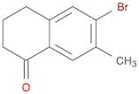 1(2H)-Naphthalenone, 6-bromo-3,4-dihydro-7-methyl-