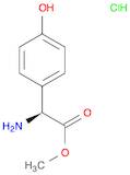 Benzeneacetic acid, α-amino-4-hydroxy-, methyl ester, hydrochloride (1:1), (αS)-
