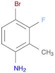 Benzenamine, 4-bromo-3-fluoro-2-methyl-