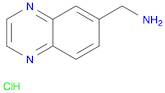6-Quinoxalinemethanamine, hydrochloride (1:1)