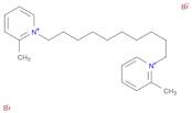 Pyridinium, 1,1'-(1,10-decanediyl)bis[2-methyl-, dibromide (9CI)