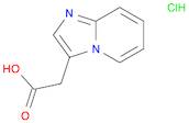Imidazo[1,2-a]pyridine-3-acetic acid, hydrochloride (1:1)