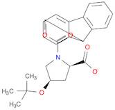 1,2-Pyrrolidinedicarboxylic acid, 4-(1,1-dimethylethoxy)-, 1-(9H-fluoren-9-ylmethyl) ester, (2R,4R…