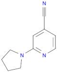 4-Pyridinecarbonitrile, 2-(1-pyrrolidinyl)-