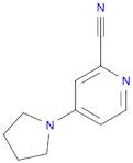 2-Pyridinecarbonitrile, 4-(1-pyrrolidinyl)-