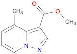 Pyrazolo[1,5-a]pyridine-3-carboxylic acid, 4-methyl-, methyl ester