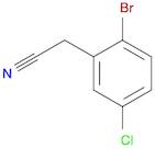 Benzeneacetonitrile, 2-bromo-5-chloro-