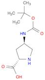 L-Proline, 4-[[(1,1-dimethylethoxy)carbonyl]amino]-, (4R)-