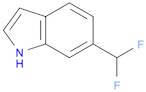 1H-Indole, 6-(difluoromethyl)-