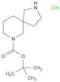 2,7-Diazaspiro[4.5]decane-7-carboxylic acid, 1,1-dimethylethyl ester, hydrochloride (1:1)