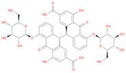 [9,9'-Bianthracene]-2,2'-dicarboxylic acid, 5,5'-bis(β-D-glucopyranosyloxy)-9,9',10,10'-tetrahydro-4,4'-dihydroxy-10,10'-dioxo-, (9R,9'S)-