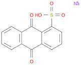 1-Anthracenesulfonic acid, 9,10-dihydro-9,10-dioxo-, sodium salt (1:1)