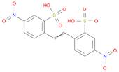 Benzenesulfonic acid, 2,2'-(1,2-ethenediyl)bis[5-nitro-