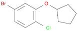 Benzene, 4-bromo-1-chloro-2-(cyclopentyloxy)-