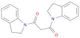 1H-Indole, 1,1'-(1,3-dioxo-1,3-propanediyl)bis[2,3-dihydro- (9CI)